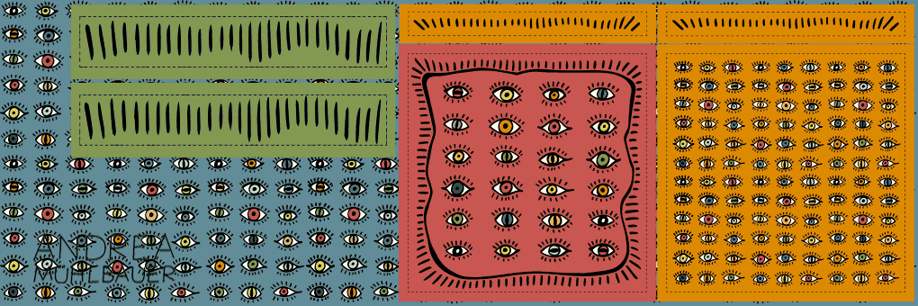 See You rot Tasche - Cut and Sew Panel