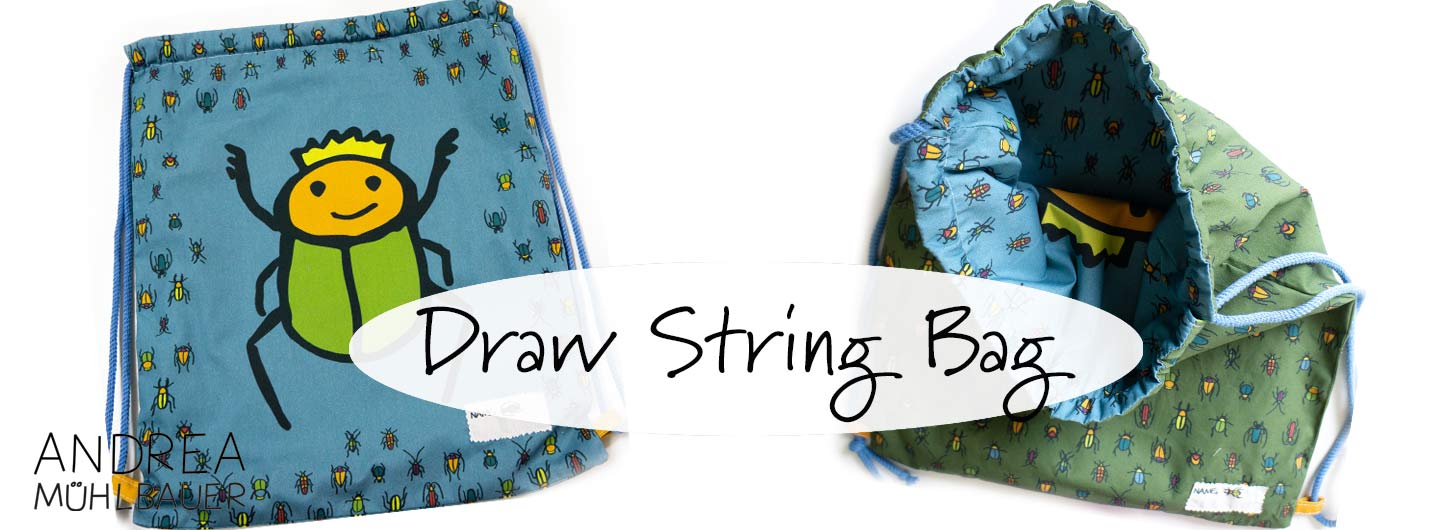 Draw String Bag - Bugs