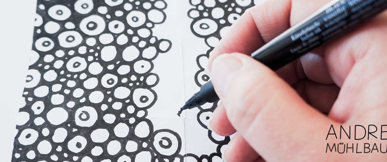 Hand Drawn Repeat by Andrea Muehlbauer