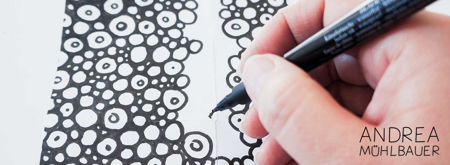 Hand Drawn Repeat by Andrea Muehlbauer