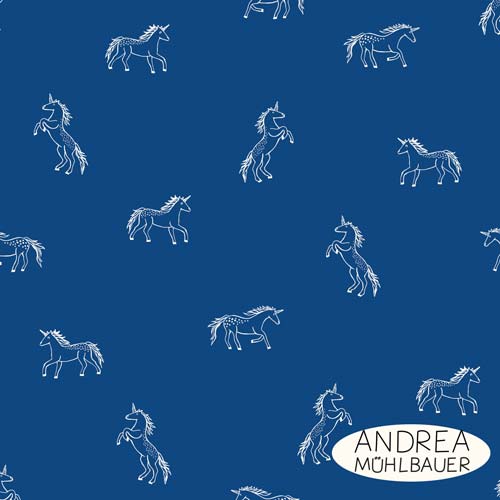 Einhoerner Outlines Deep Blue