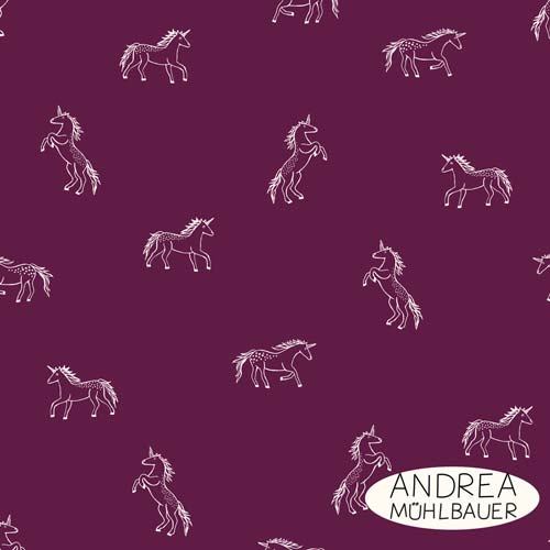 Einhoerner Outlines Purple