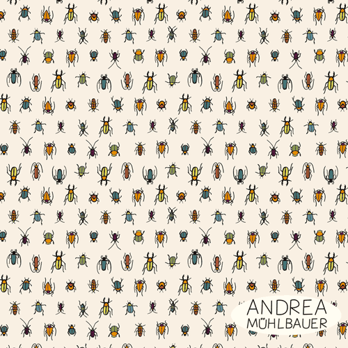 Bugs On Lovely Beige