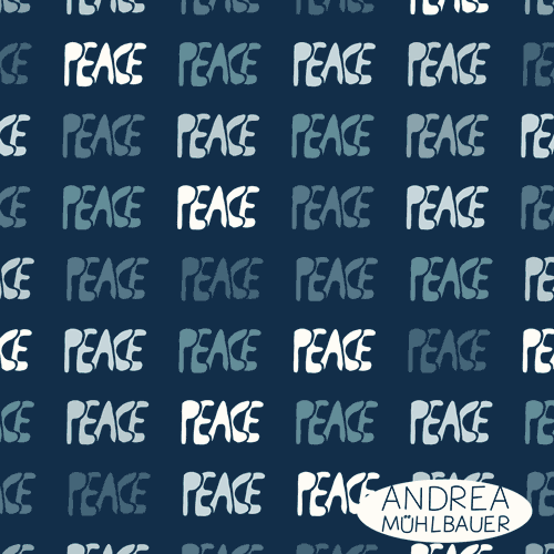 Peace Blau