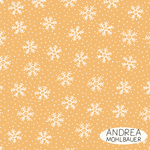 Winterflocken Soft Yellow