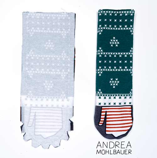 Einknipsen und Wenden