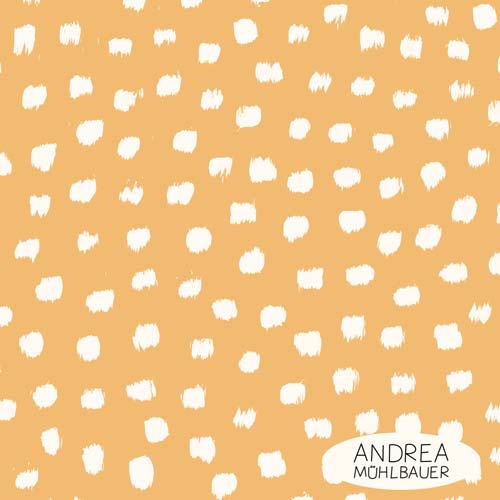 Schneetupfen Gelborange