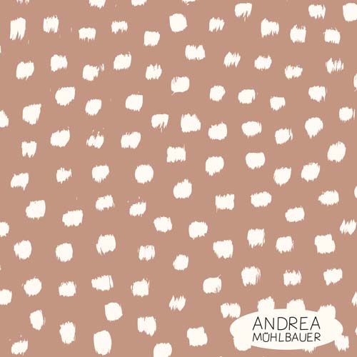 Schneetupfen hellbraun