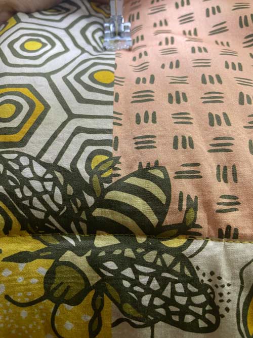 Absteppen der Decke
