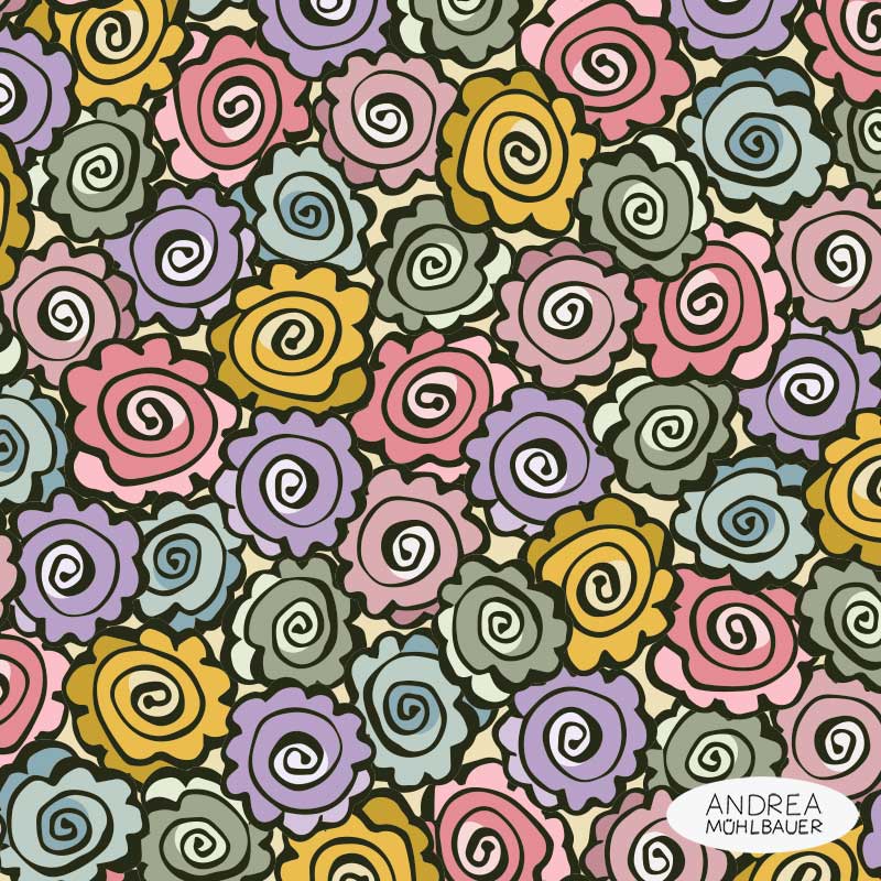 Bunte Blumen